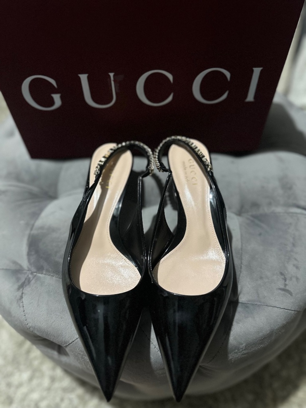 Gucci Slingback Heels
